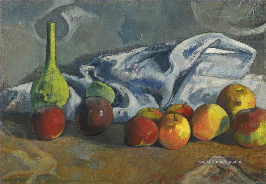 NATUR MORTE AUX POMMES Stillleben Paul Gauguin Ölgemälde